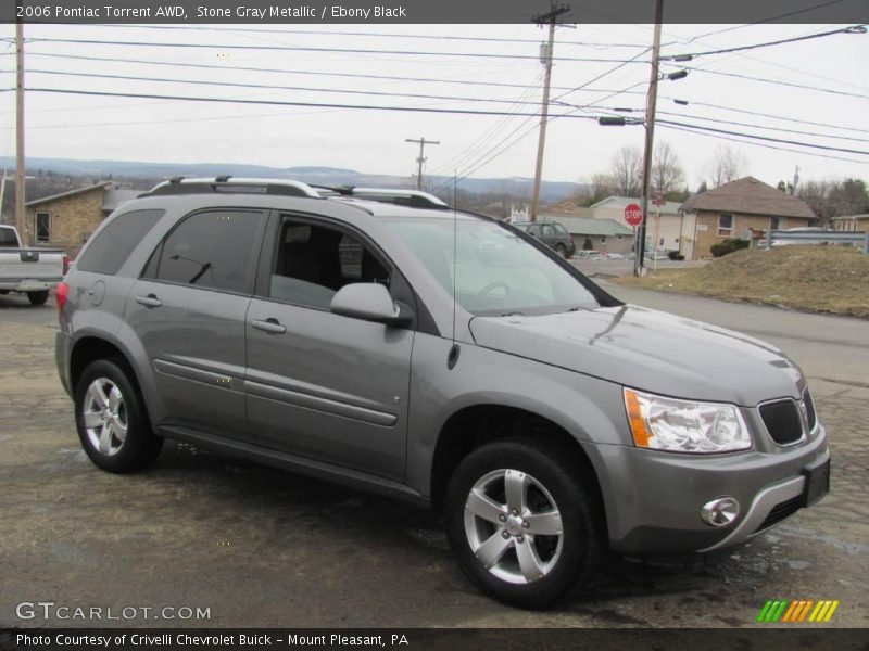 Stone Gray Metallic / Ebony Black 2006 Pontiac Torrent AWD