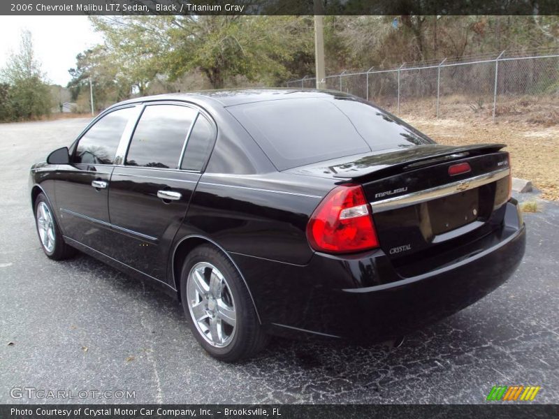 Black / Titanium Gray 2006 Chevrolet Malibu LTZ Sedan