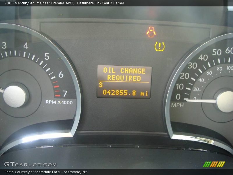 Cashmere Tri-Coat / Camel 2006 Mercury Mountaineer Premier AWD