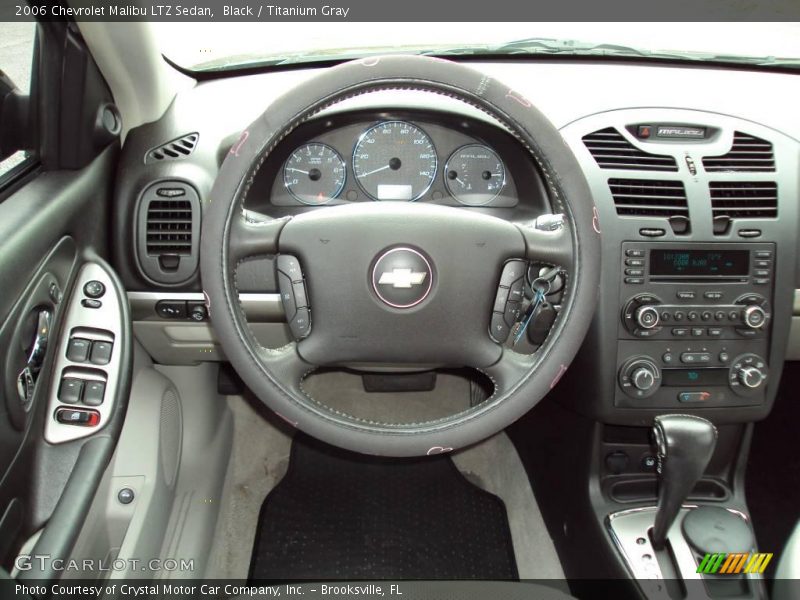 Black / Titanium Gray 2006 Chevrolet Malibu LTZ Sedan