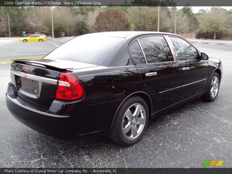 Black / Titanium Gray 2006 Chevrolet Malibu LTZ Sedan