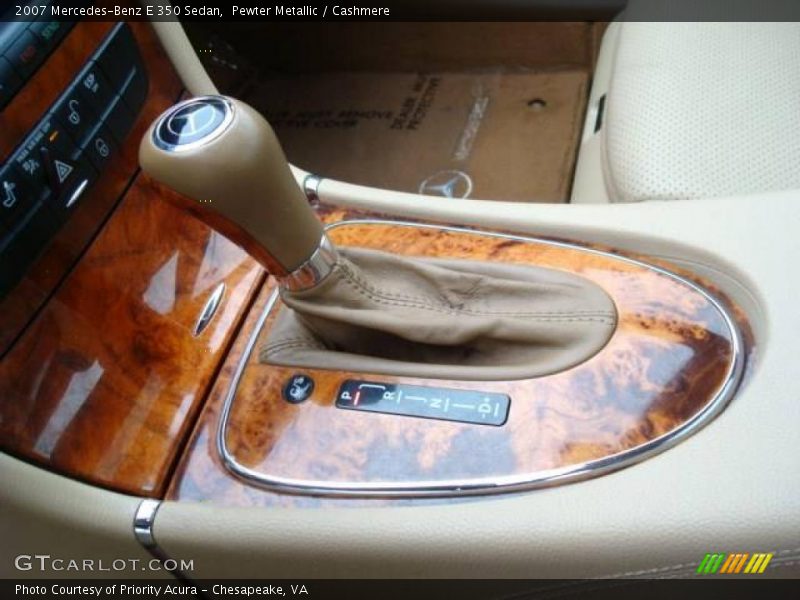 Pewter Metallic / Cashmere 2007 Mercedes-Benz E 350 Sedan