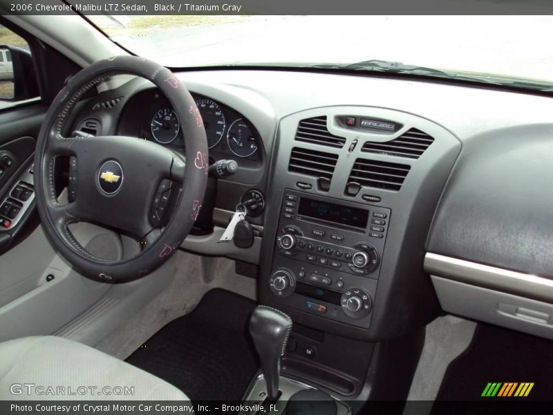 Black / Titanium Gray 2006 Chevrolet Malibu LTZ Sedan