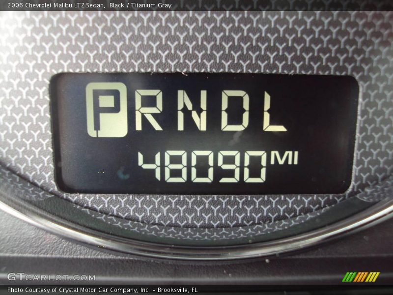 Black / Titanium Gray 2006 Chevrolet Malibu LTZ Sedan