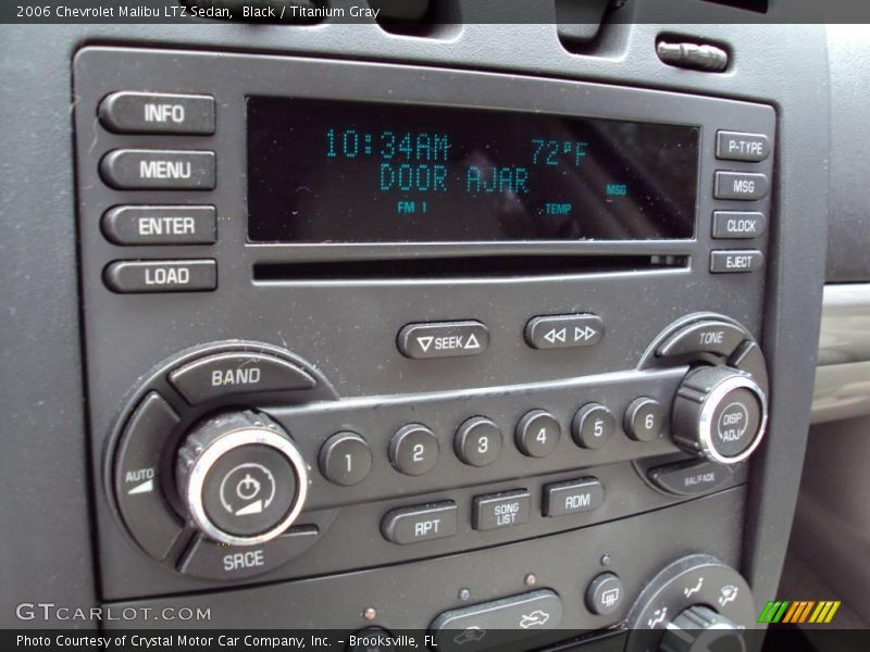 Black / Titanium Gray 2006 Chevrolet Malibu LTZ Sedan