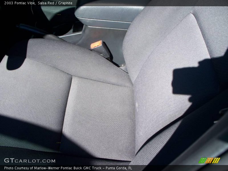 Salsa Red / Graphite 2003 Pontiac Vibe