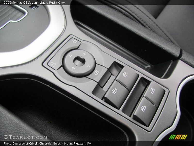 Liquid Red / Onyx 2009 Pontiac G8 Sedan