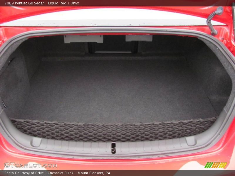 Liquid Red / Onyx 2009 Pontiac G8 Sedan