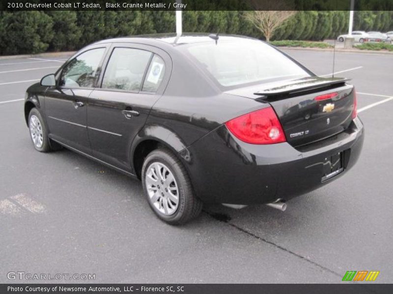 Black Granite Metallic / Gray 2010 Chevrolet Cobalt LT Sedan