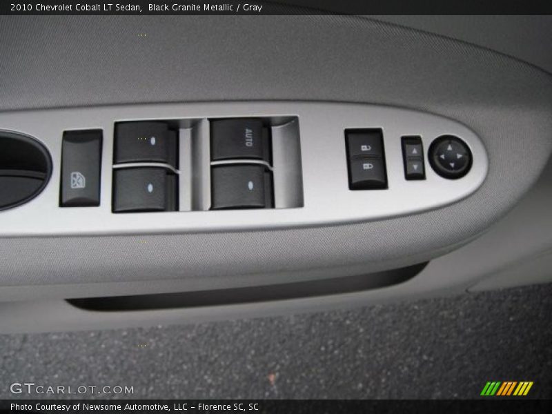 Black Granite Metallic / Gray 2010 Chevrolet Cobalt LT Sedan