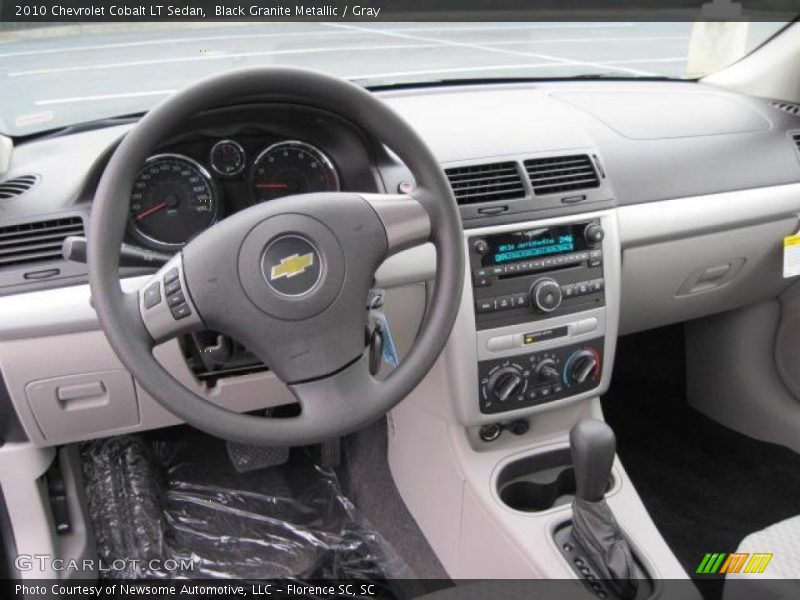 Black Granite Metallic / Gray 2010 Chevrolet Cobalt LT Sedan