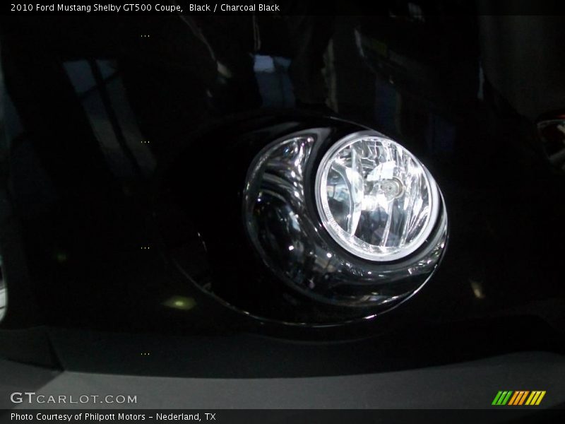 Black / Charcoal Black 2010 Ford Mustang Shelby GT500 Coupe