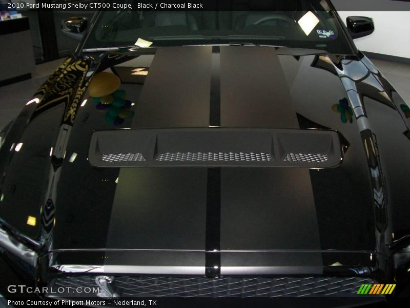 Black / Charcoal Black 2010 Ford Mustang Shelby GT500 Coupe