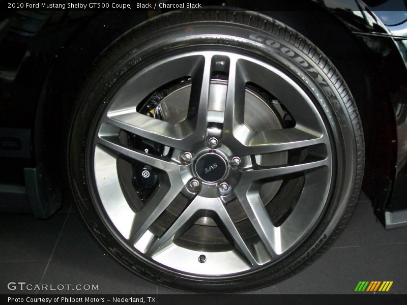Black / Charcoal Black 2010 Ford Mustang Shelby GT500 Coupe