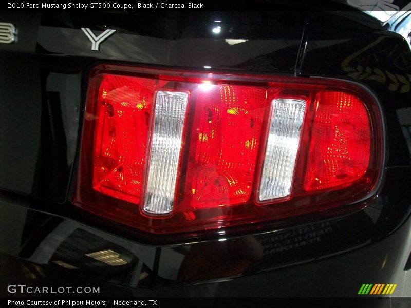Black / Charcoal Black 2010 Ford Mustang Shelby GT500 Coupe