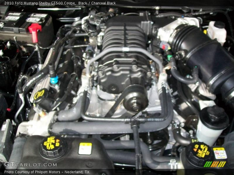 Black / Charcoal Black 2010 Ford Mustang Shelby GT500 Coupe
