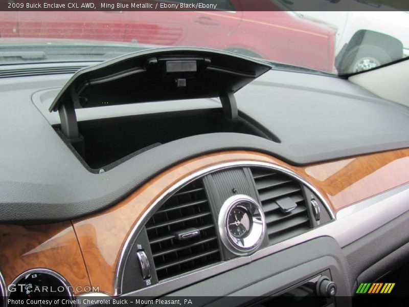 Ming Blue Metallic / Ebony Black/Ebony 2009 Buick Enclave CXL AWD