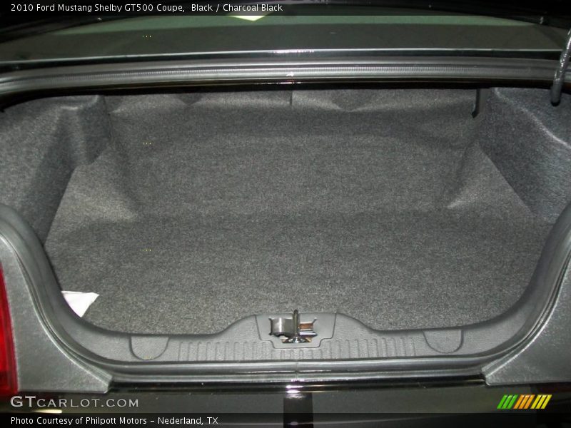 Black / Charcoal Black 2010 Ford Mustang Shelby GT500 Coupe