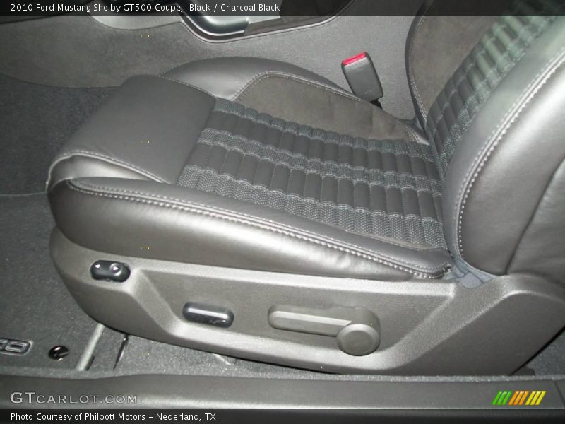 Black / Charcoal Black 2010 Ford Mustang Shelby GT500 Coupe