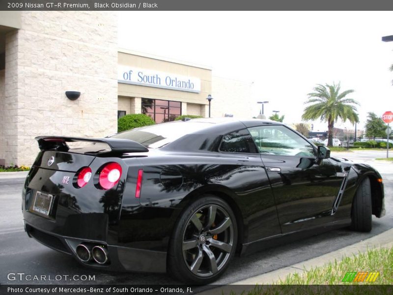 Black Obsidian / Black 2009 Nissan GT-R Premium