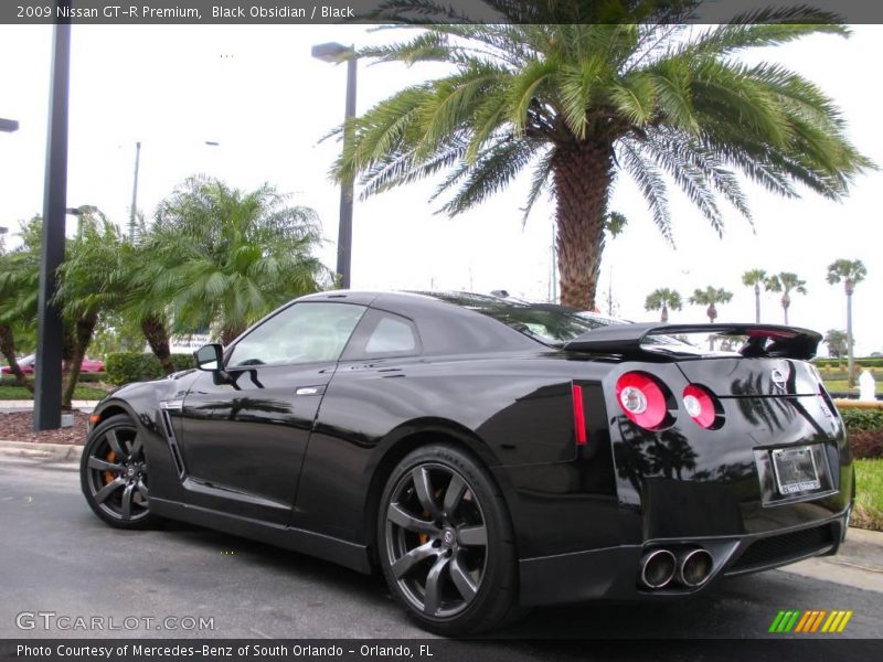 Black Obsidian / Black 2009 Nissan GT-R Premium