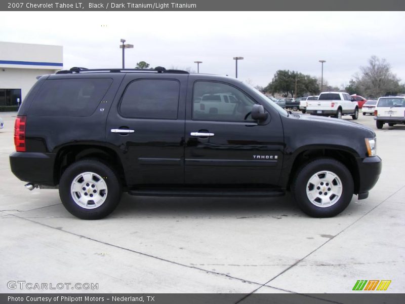Black / Dark Titanium/Light Titanium 2007 Chevrolet Tahoe LT