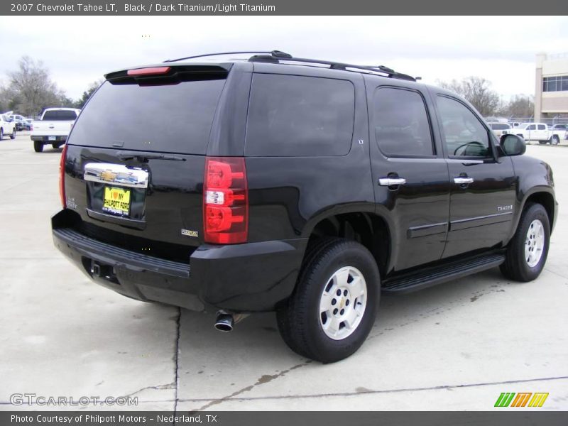 Black / Dark Titanium/Light Titanium 2007 Chevrolet Tahoe LT