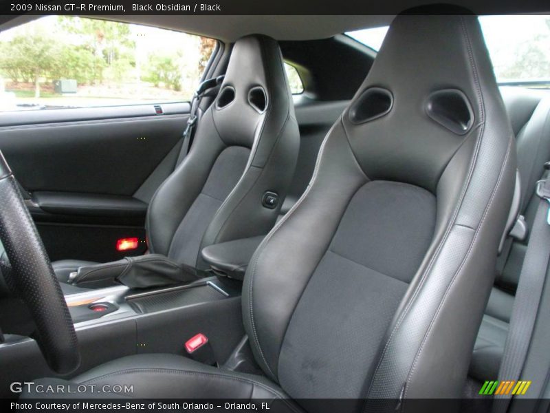 Black Obsidian / Black 2009 Nissan GT-R Premium