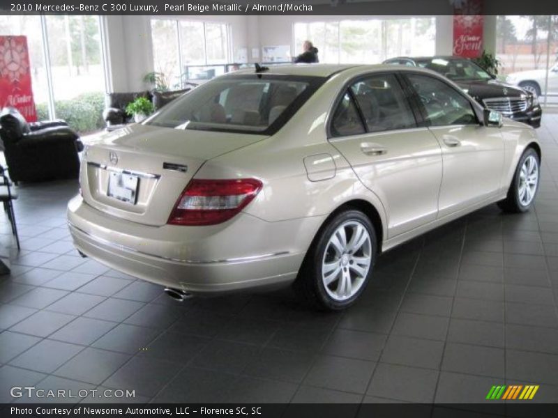 Pearl Beige Metallic / Almond/Mocha 2010 Mercedes-Benz C 300 Luxury