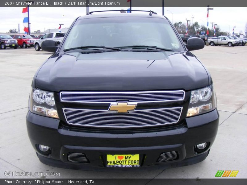 Black / Dark Titanium/Light Titanium 2007 Chevrolet Tahoe LT