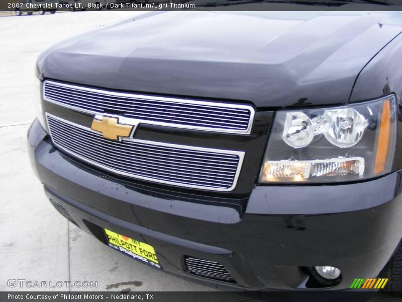 Black / Dark Titanium/Light Titanium 2007 Chevrolet Tahoe LT