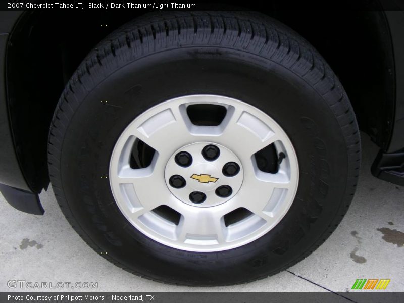 Black / Dark Titanium/Light Titanium 2007 Chevrolet Tahoe LT