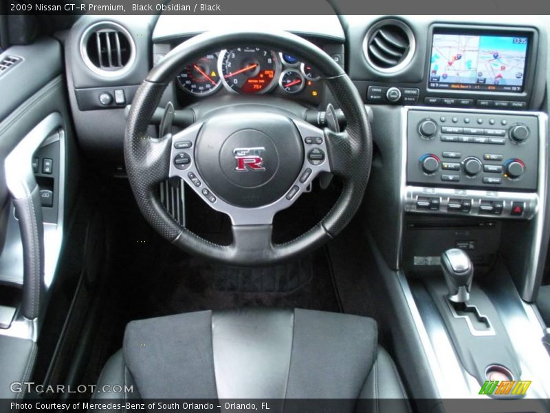 Black Obsidian / Black 2009 Nissan GT-R Premium