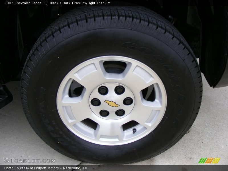 Black / Dark Titanium/Light Titanium 2007 Chevrolet Tahoe LT