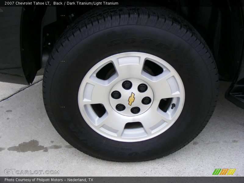 Black / Dark Titanium/Light Titanium 2007 Chevrolet Tahoe LT
