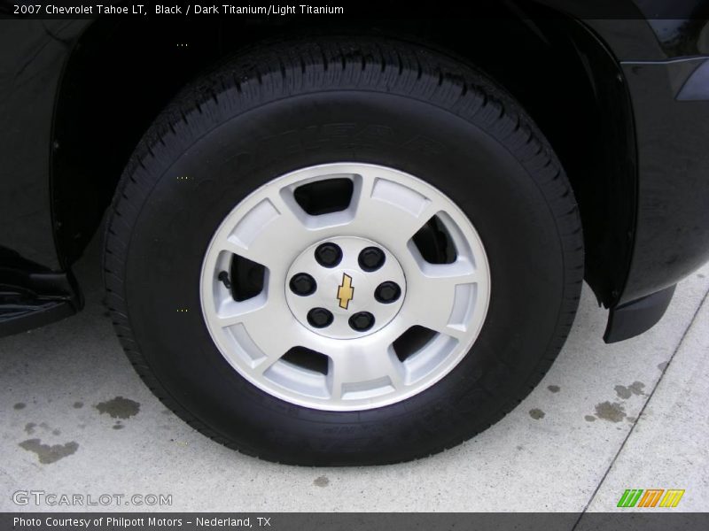 Black / Dark Titanium/Light Titanium 2007 Chevrolet Tahoe LT