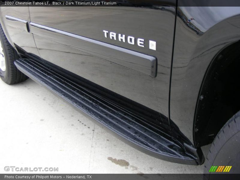 Black / Dark Titanium/Light Titanium 2007 Chevrolet Tahoe LT