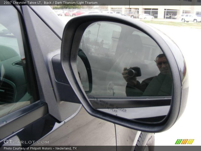 Black / Dark Titanium/Light Titanium 2007 Chevrolet Tahoe LT