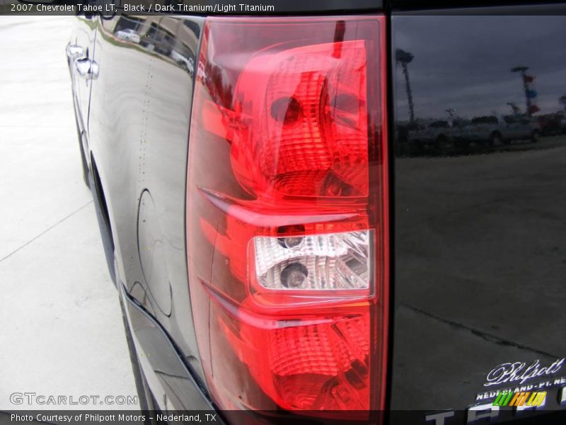Black / Dark Titanium/Light Titanium 2007 Chevrolet Tahoe LT