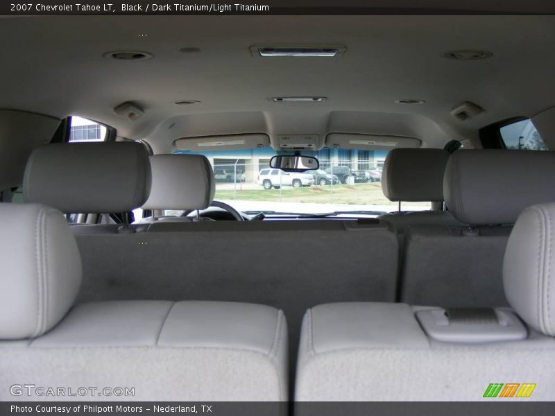 Black / Dark Titanium/Light Titanium 2007 Chevrolet Tahoe LT