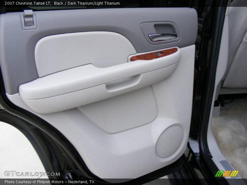 Black / Dark Titanium/Light Titanium 2007 Chevrolet Tahoe LT