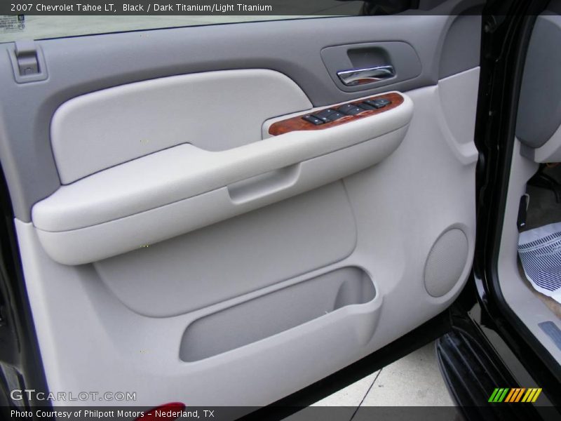 Black / Dark Titanium/Light Titanium 2007 Chevrolet Tahoe LT