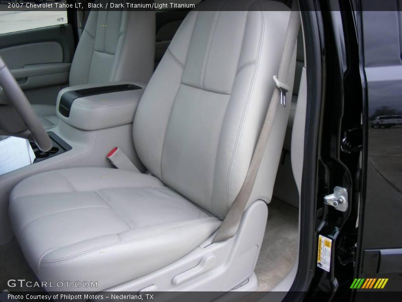 Black / Dark Titanium/Light Titanium 2007 Chevrolet Tahoe LT