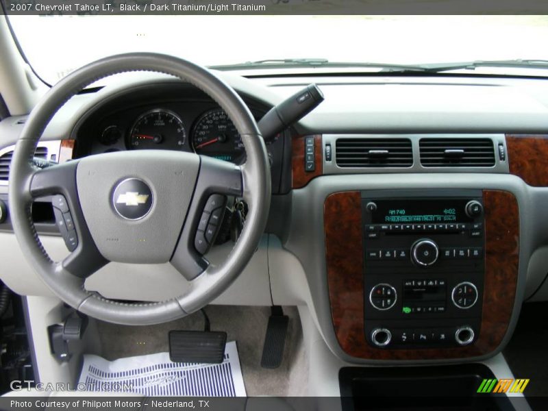 Black / Dark Titanium/Light Titanium 2007 Chevrolet Tahoe LT