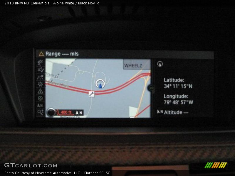 Alpine White / Black Novillo 2010 BMW M3 Convertible