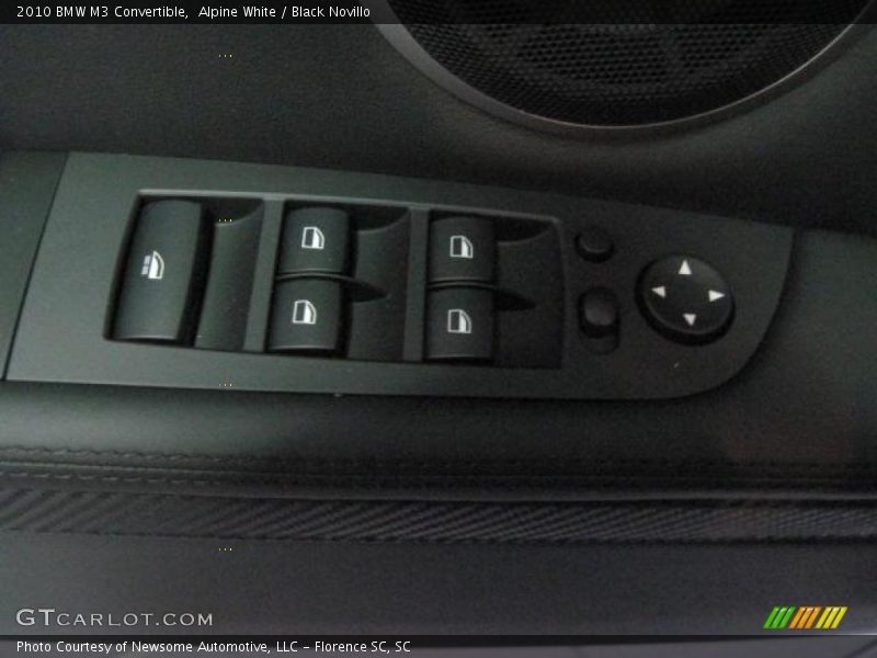 Alpine White / Black Novillo 2010 BMW M3 Convertible