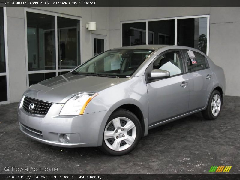 Magnetic Gray / Charcoal 2009 Nissan Sentra 2.0 S