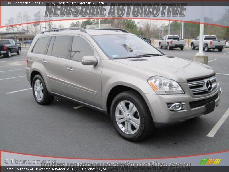 Desert Silver Metallic / Black 2007 Mercedes-Benz GL 450