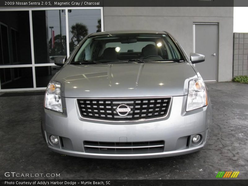 Magnetic Gray / Charcoal 2009 Nissan Sentra 2.0 S