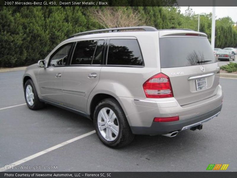 Desert Silver Metallic / Black 2007 Mercedes-Benz GL 450